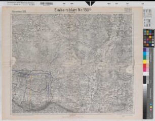 Preußen (Land) Landesaufnahme Einheitsblatt Nr. 150 D Minden-Nienburg 1918 1 : 100 000 56 x 68 Druck Benkhausen