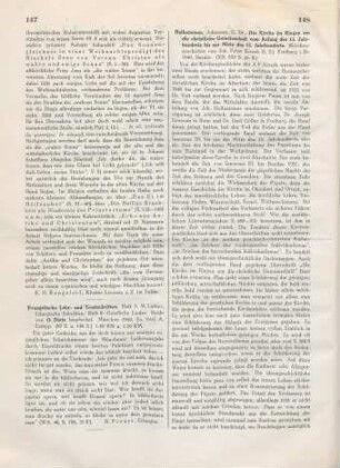 148-149 [Rezension] Hollnsteiner, Johannes, Die Kirche im Ringen um die christliche Gemeinschaft