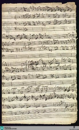 Concertino - Mus. Hs. 381 : cemb, vl, vla, b; e; BrinzingMWV 9.30
