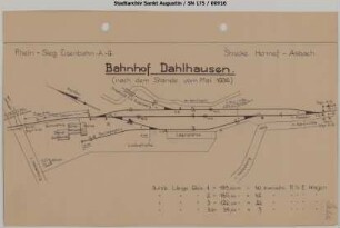Dahlhausen, Bahnhof