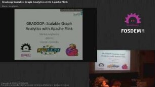 GRADOOP: Scalable Graph Analytics with Apache Flink
