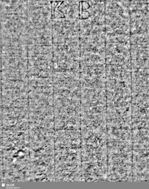 Lilienschild; Buchstaben ICH; Buchstaben KB = S.7/8