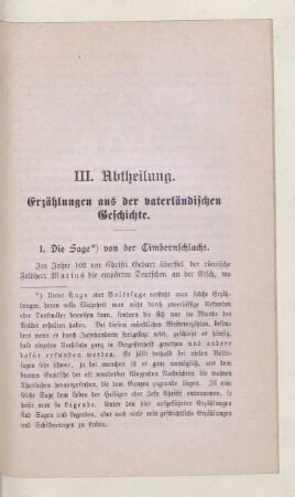 III. Abtheilung