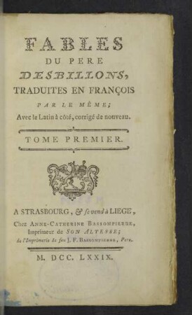 1: Tome Premier