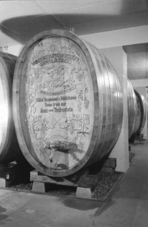Breisach: Zentralkellerei; Einzelholzfass, Kappelrodeck