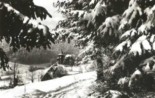 Rehefeld (Altenberg-Rehefeld-Zaunhaus). Ehem. Jagdschloß und Tal der Wilden Weißeritz