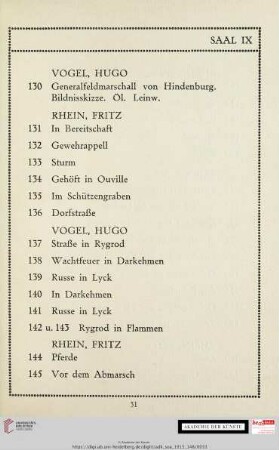 Saal IX