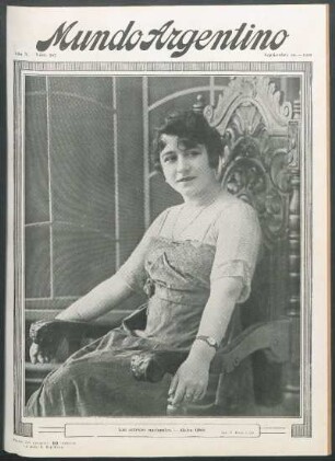Las actrices nacionales. - Alcira Ghio [Fotografía]