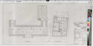 Arnsberg, Landgericht, Hauptgebäude, Dachgeschoss, Grundriss