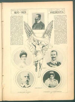 20 de septiembre 1870- 1903 - Roma redenta