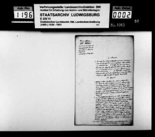 Ortsbeschreibung von Altbach und Zell