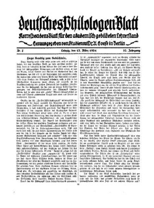 Hugo Gaudig zum Gedächtnis