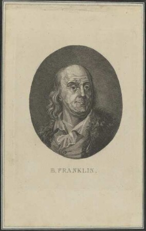 Bildnis des B. Franklin