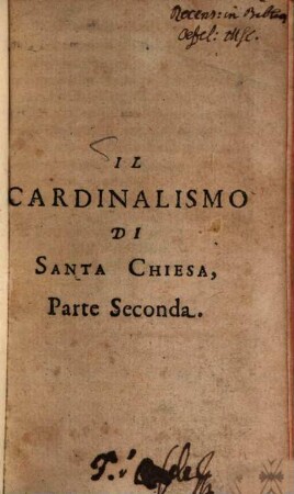 Il cardinalismo di santa chiesa. 2