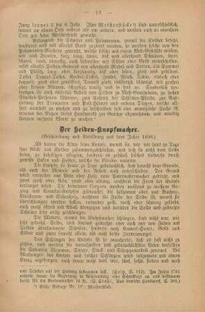 Der Seiden-Knopfmacher