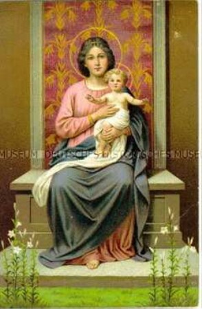 Postkarte mit christlichem Motiv