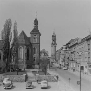 Bautzen : Ansicht auf Kirche Unserer Lieben Frauen und Reichenturm