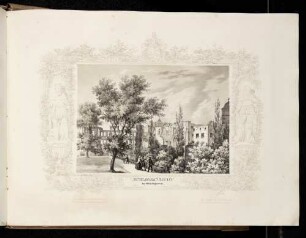Heidelberger Schloss vom Stückgarten aus