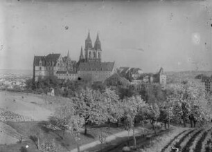 Meißen, Albrechtsburg : Meißen. Blick zur Albrechtsburg