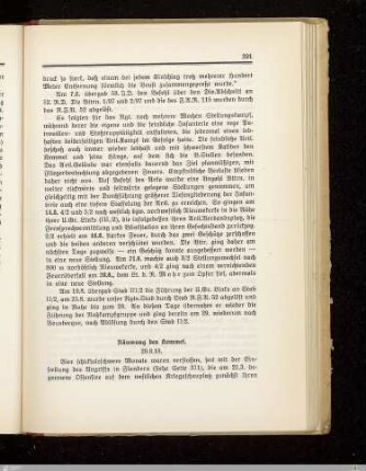 Räumung des Kemmel