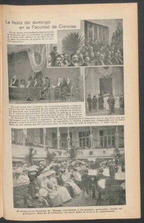 La fiesta del domingo en la Facultad de Ciencias