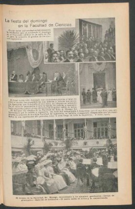 La fiesta del domingo en la Facultad de Ciencias