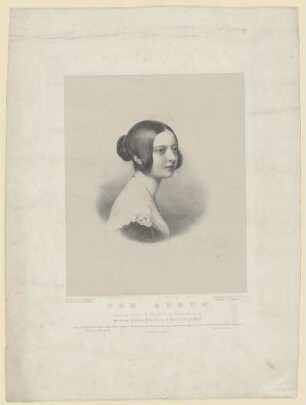 Bildnis der Königin Victoria von England