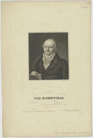 Bildnis des Franz Ludwig von Hornthal