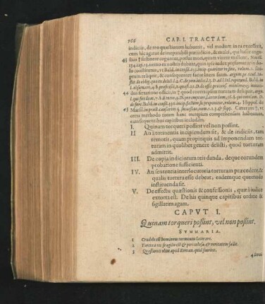 Caput I. Quinam torqueri possint, vel non possint.