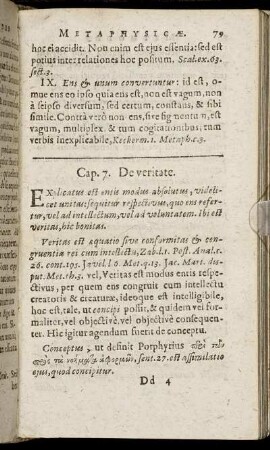 Cap. 7. De veritate.