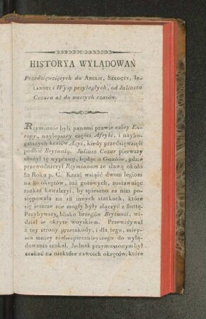 Historya Wyladowan