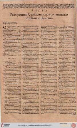 Index Quaestionum