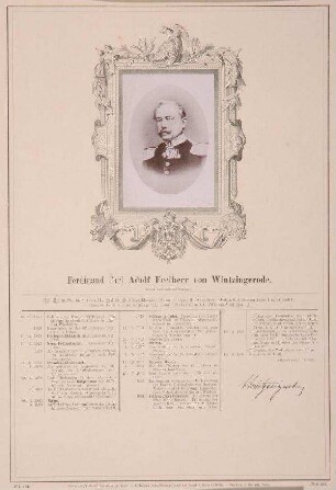 Bildnis von Adolf Freiherr von Wintzingerode (1801-1874)