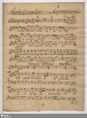 Soprano Solo