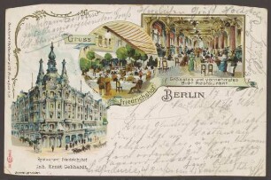 Ansichtskarte Restaurant Friedrichshof, Friedrichstraße [3/3]