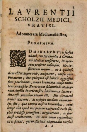 Consiliorum, Et Epistolarum Medicinalium, Joh. Cratonis A Kraftheim, Archiatri Caesarei ... Liber .... 3