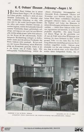 K. E. Osthaus’ Museum „Folkwang“ – Hagen i. W.