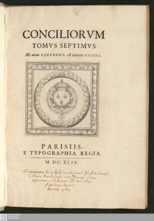 Tomvs Septimvs: Ab anno CCCCXXXII. ad annum CCCCLI.