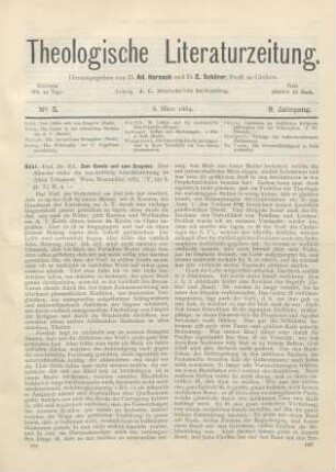 105-109 [Rezension] Böhl, Ed., Zum Gesetz und zum Zeugniss