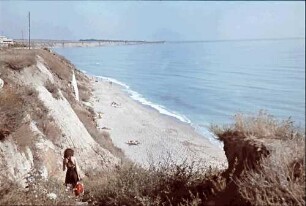 Eforie: Schwarzmeer Strand, Weg zum Strand