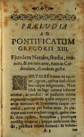 Historia Pontificatus Gregorii XIII. : summi Pontificis