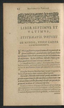 Liber Septimus Et Ultimus