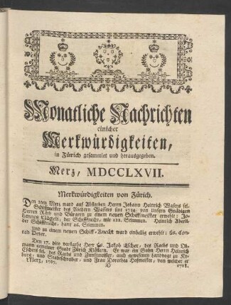 Merz, MDCCLXVII