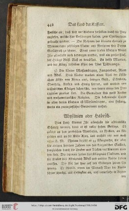 Abyßinien oder Habesch