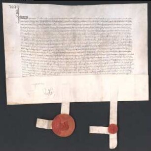 Ehevertrag zwischen Graf Adolf von Kleve und Maria, zweiter Tochter Herzogs Johann von Burgund.