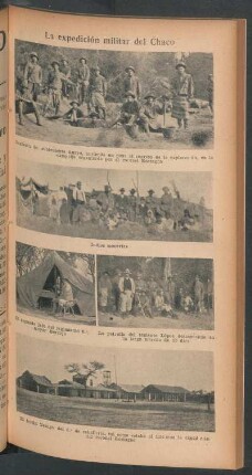 La expedición militar del Chaco - [Ilustración]