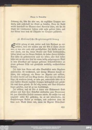 36. Stürmische Regierungsbildung