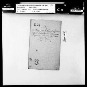Auszüge aus dem Krondotationsinventar betr. Geld- u. Brieftaschen, Etuis, Schatullen, Necessaires, Kästchen, Körbchen und Nadelbretter