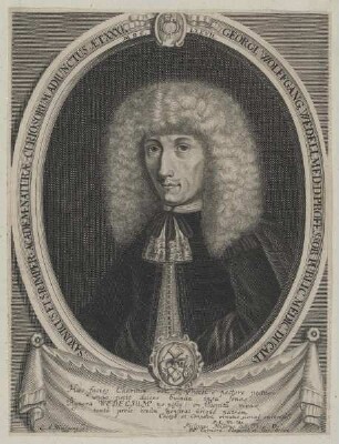 Bildnis des Georgius Wolfgangus Wedelius