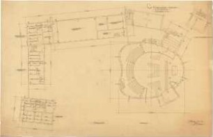 Gsaenger, Gustav; Wolfsburg; Ev. Kreuz Kirche, Gemeindehaus II - Grundriss OG